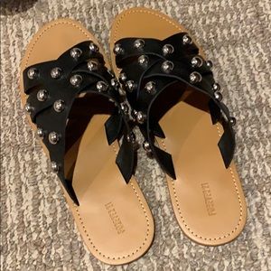 Black sandals